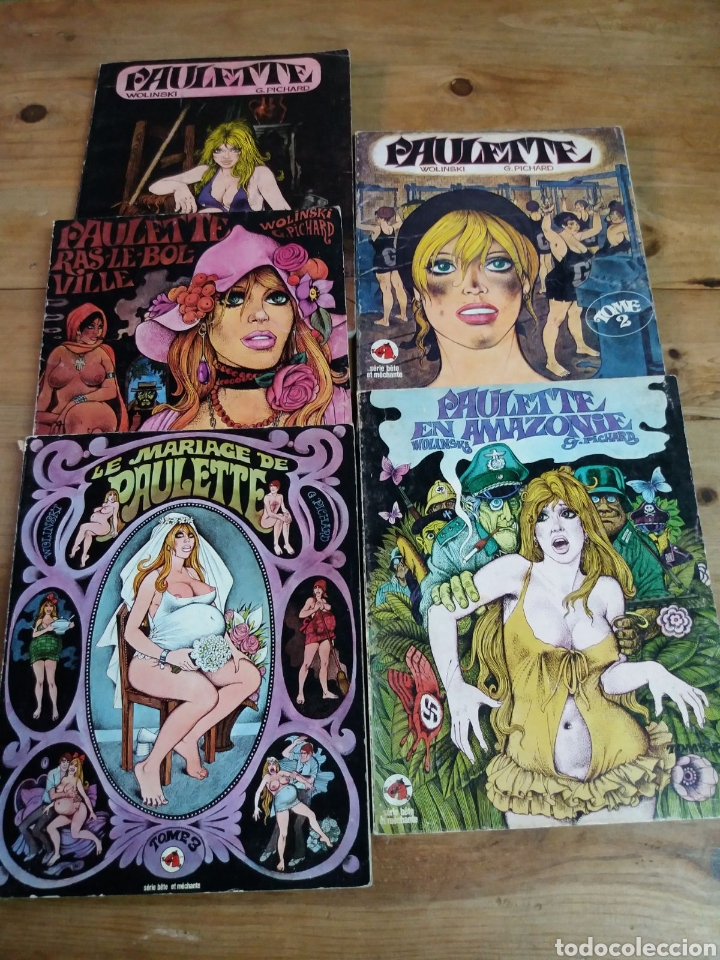 C&oacute;mics: 5 comics de Paulette de Wolinski y Pichard - Foto 6