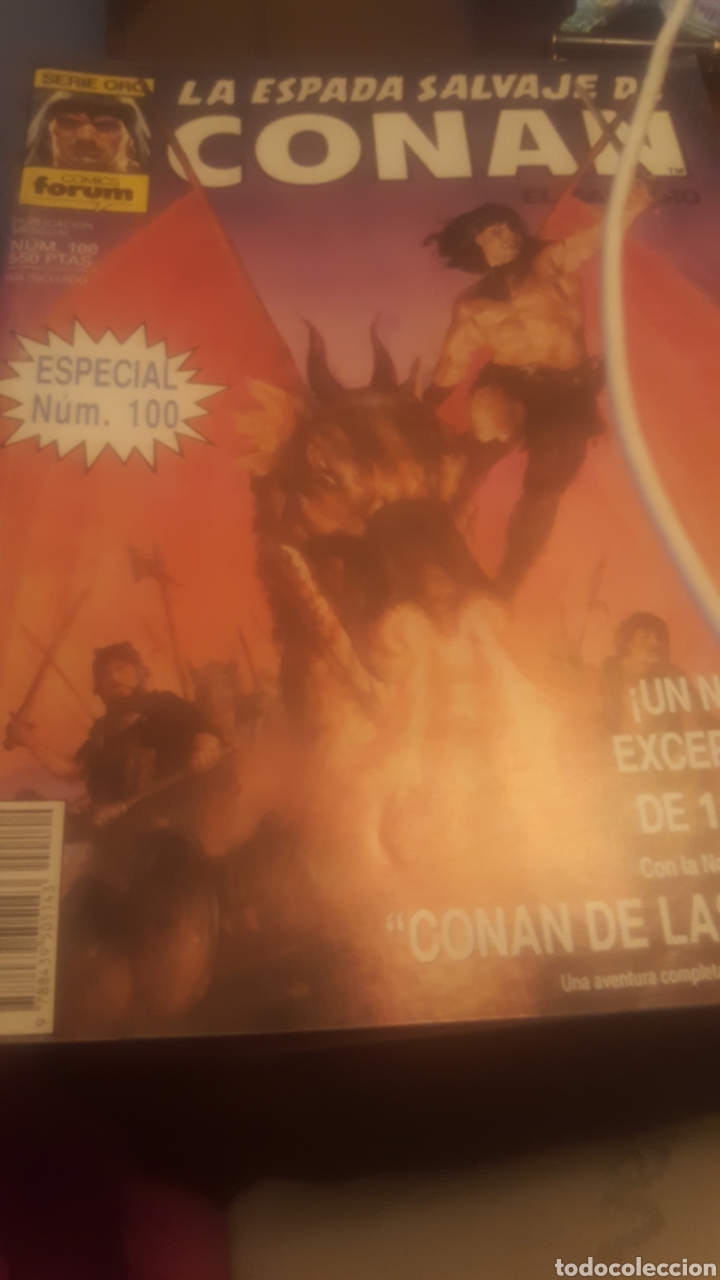 C&oacute;mics: La espada salvaje de conan numeto 100 serie oro - Foto 1