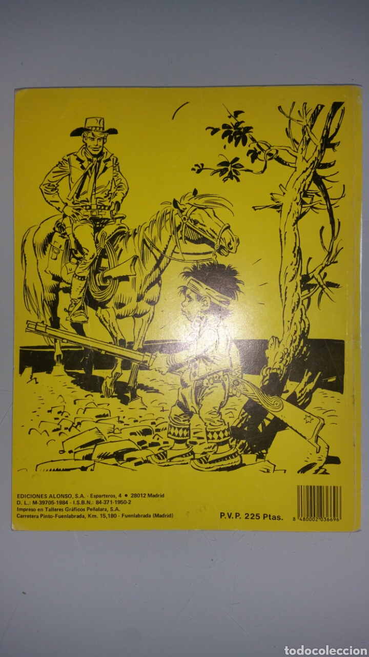 C&oacute;mics: 8 aventuras de GRINGO. Ediciones Alonso, s.a. 1984 - Foto 3