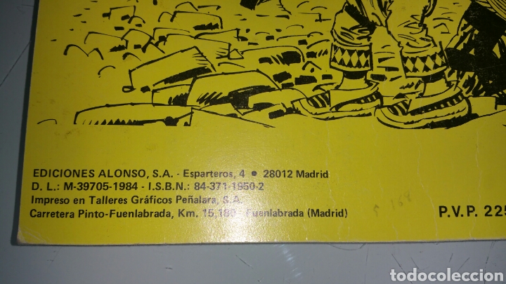 C&oacute;mics: 8 aventuras de GRINGO. Ediciones Alonso, s.a. 1984 - Foto 4