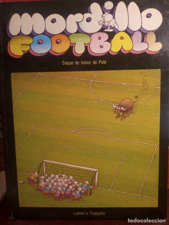 C&oacute;mics: MORDILLO FOOTBALL - Saque de honor Pel&eacute;. - Foto 1