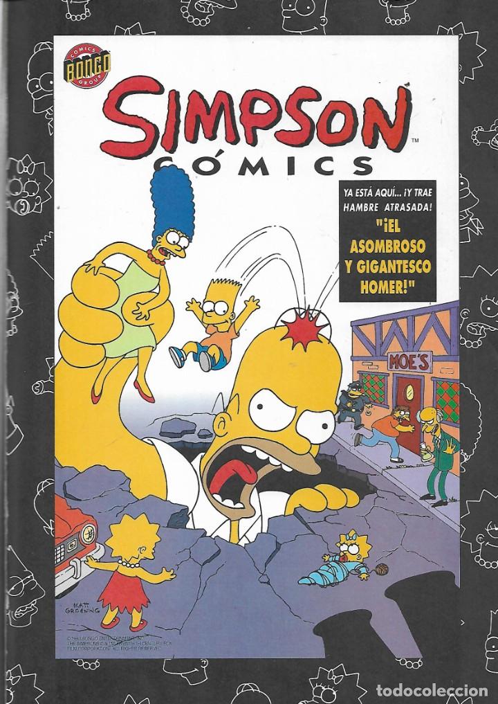 C&oacute;mics: PE- SUPER SIMPSON N&ordm; 1. CON VARIAS HISTORIAS QUINTA EDICI&Oacute;N. A&Ntilde;O 2000. EDICIONES B. - Foto 4