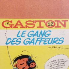 Cómics: LE GANG DES GAFFEURS. GASTON 12. EDICIONS DUPUIS. Lote 338502028
