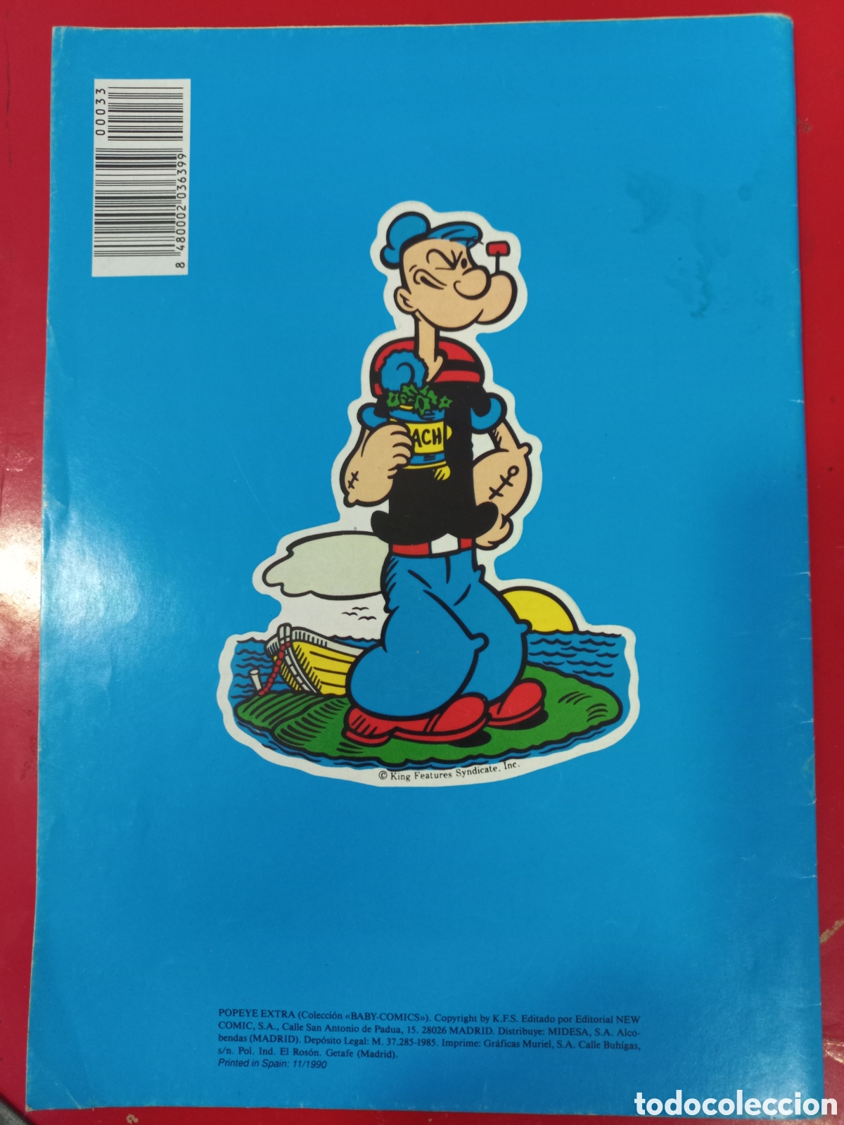 C&oacute;mics: COMIC LAS AVENTURAS DE POPEYE EXTRA N&deg;33 1990 - Foto 2