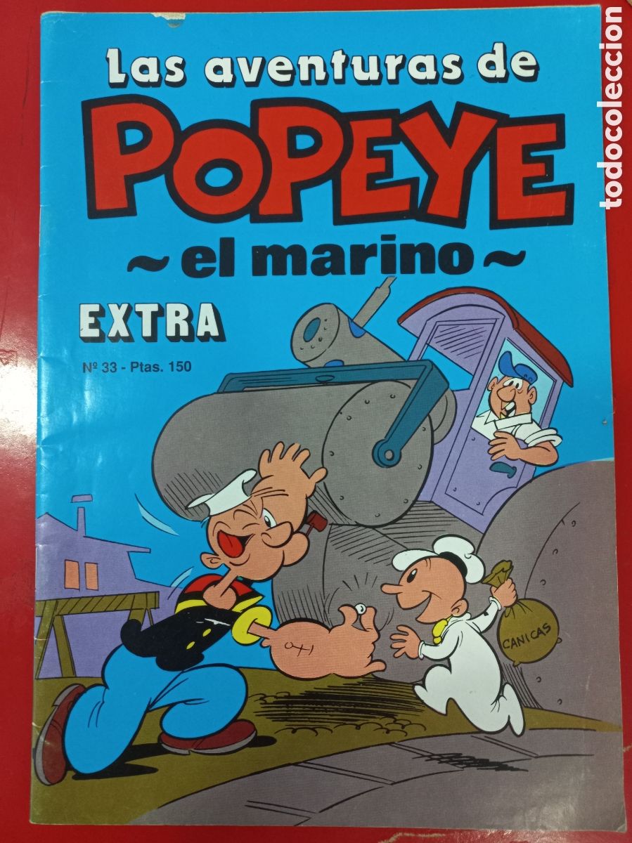 C&oacute;mics: COMIC LAS AVENTURAS DE POPEYE EXTRA N&deg;33 1990 - Foto 1