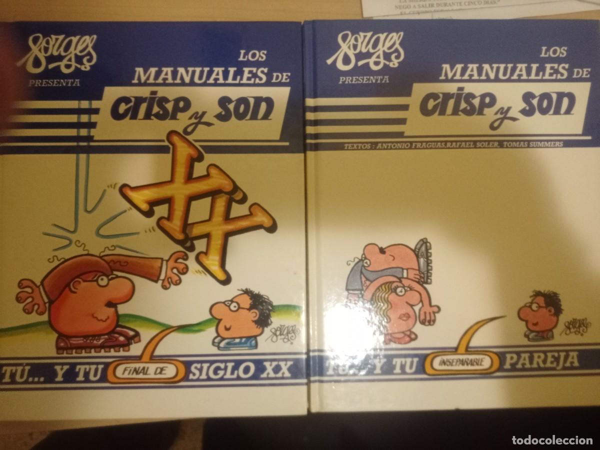 C&oacute;mics: 4 Manuales de crisp y son, 85 forges nuevo - Foto 1