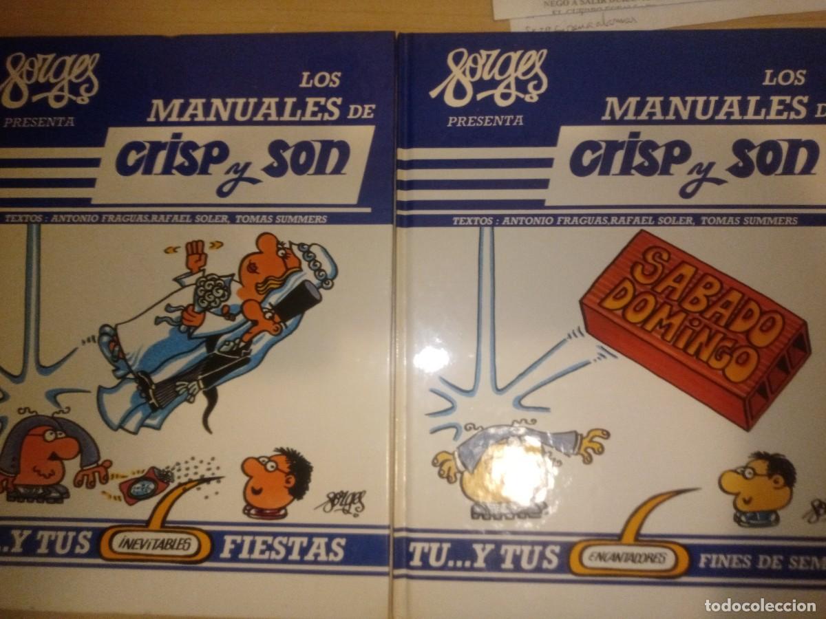 C&oacute;mics: 4 Manuales de crisp y son, 85 forges nuevo - Foto 2