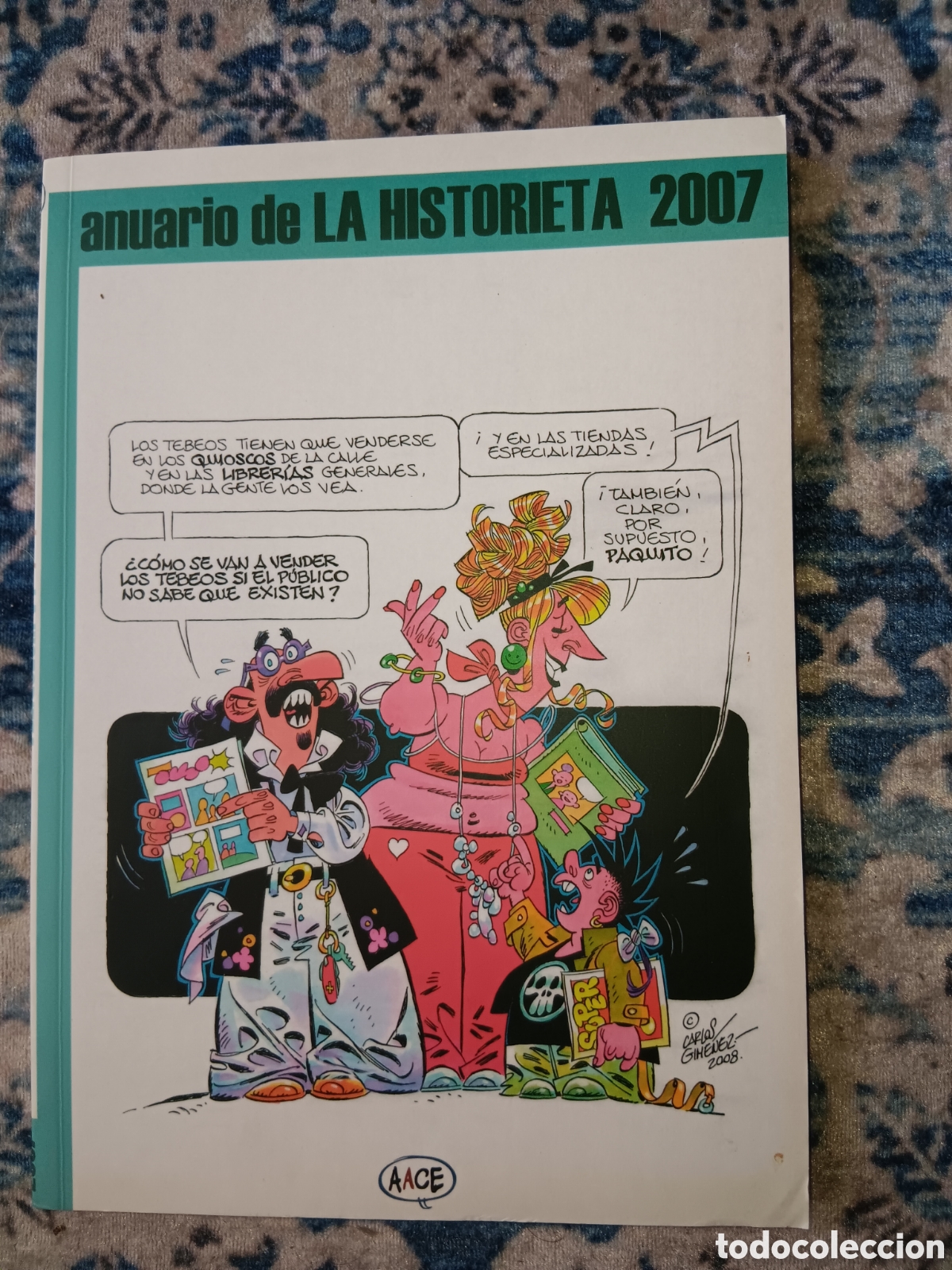 C&oacute;mics: TEBEOS-COMICS CANDY ● ANUARIO DE LA HISTORIETA 2006-2007 ● AA99 X0124 ● - Foto 1