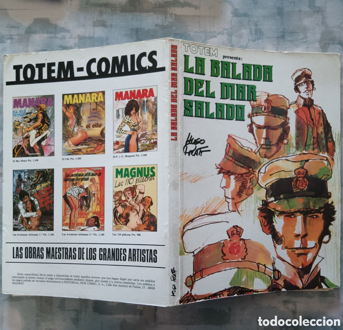C&oacute;mics: Hugo Pratt - La Balada del Mar Salado - Foto 2