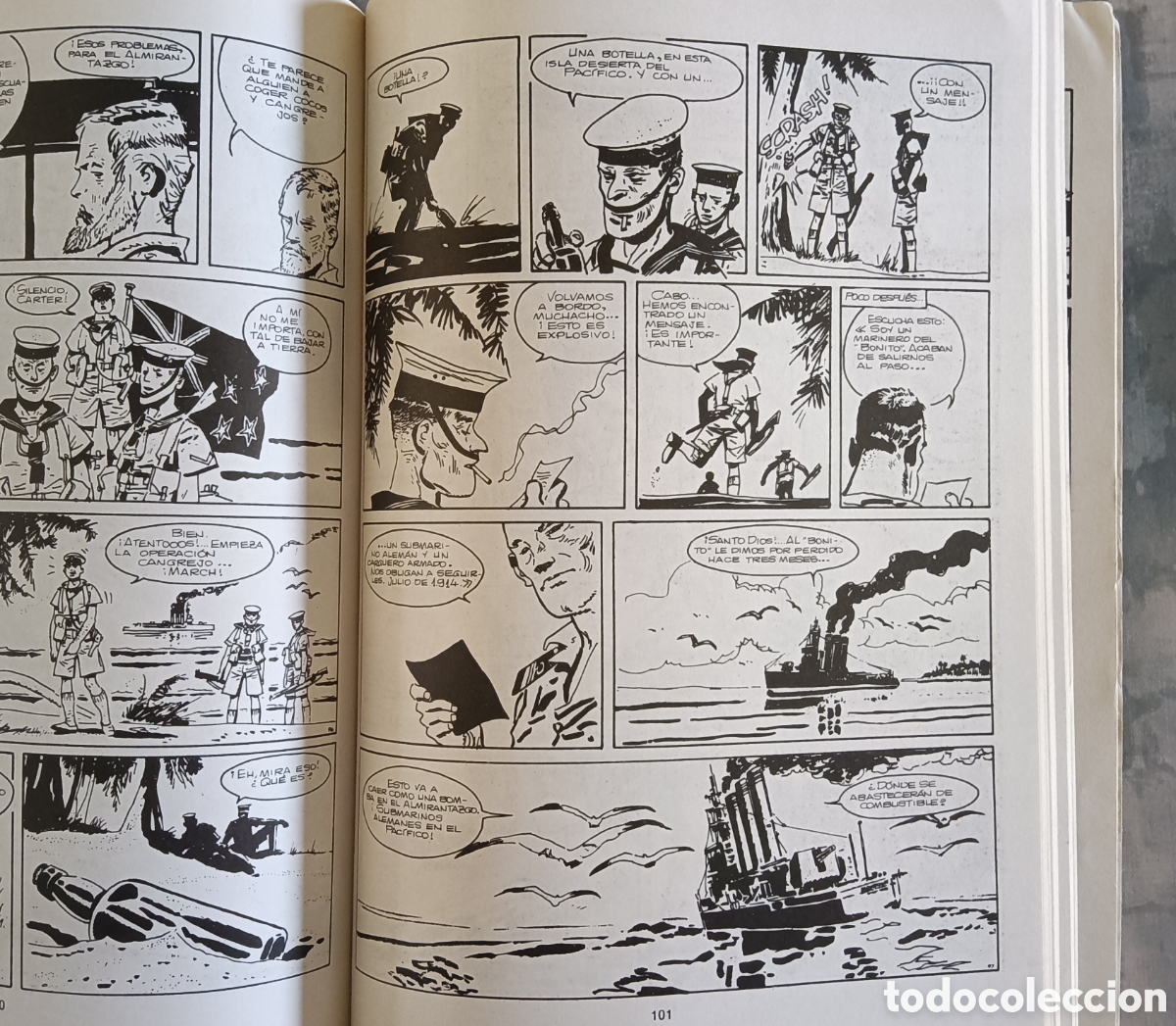 C&oacute;mics: Hugo Pratt - La Balada del Mar Salado - Foto 8