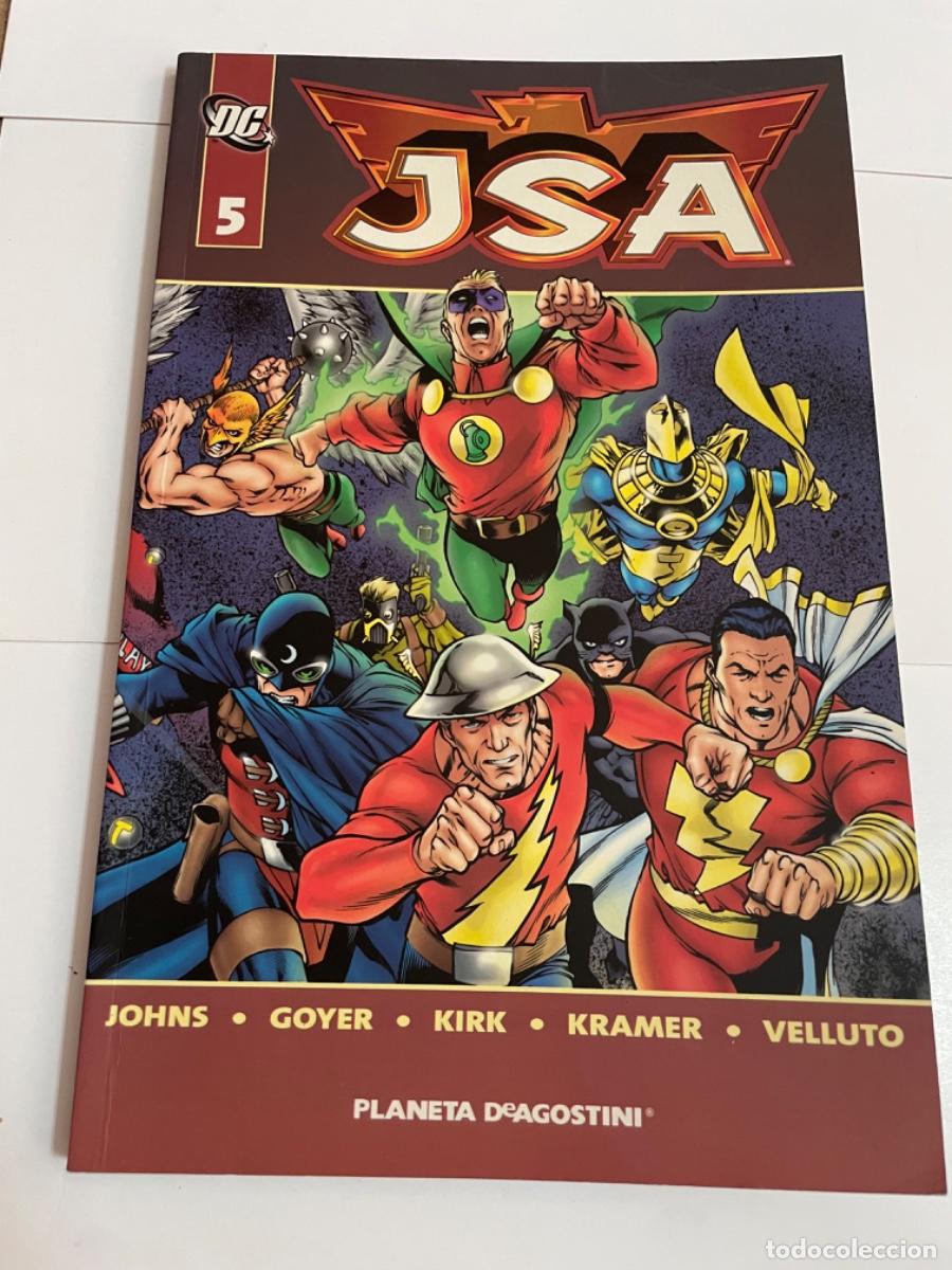 C&oacute;mics: JSA n.&ordm;5 EDITORIAL: planeta TOMO TAPA BLANDA - Foto 1