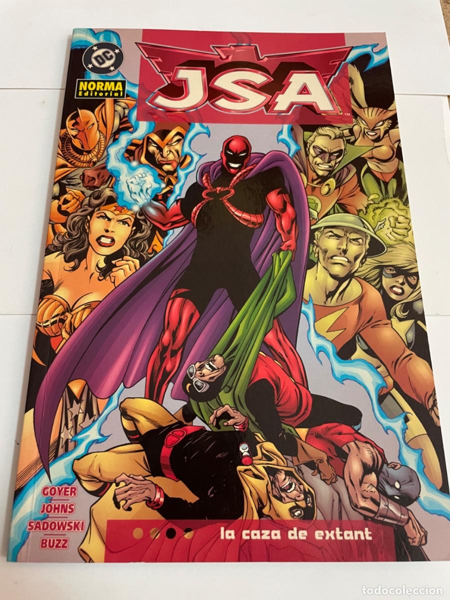 C&oacute;mics: JSA: La caza de extant EDITORIAL: Norma TOMO TAPA BLANDA - Foto 1