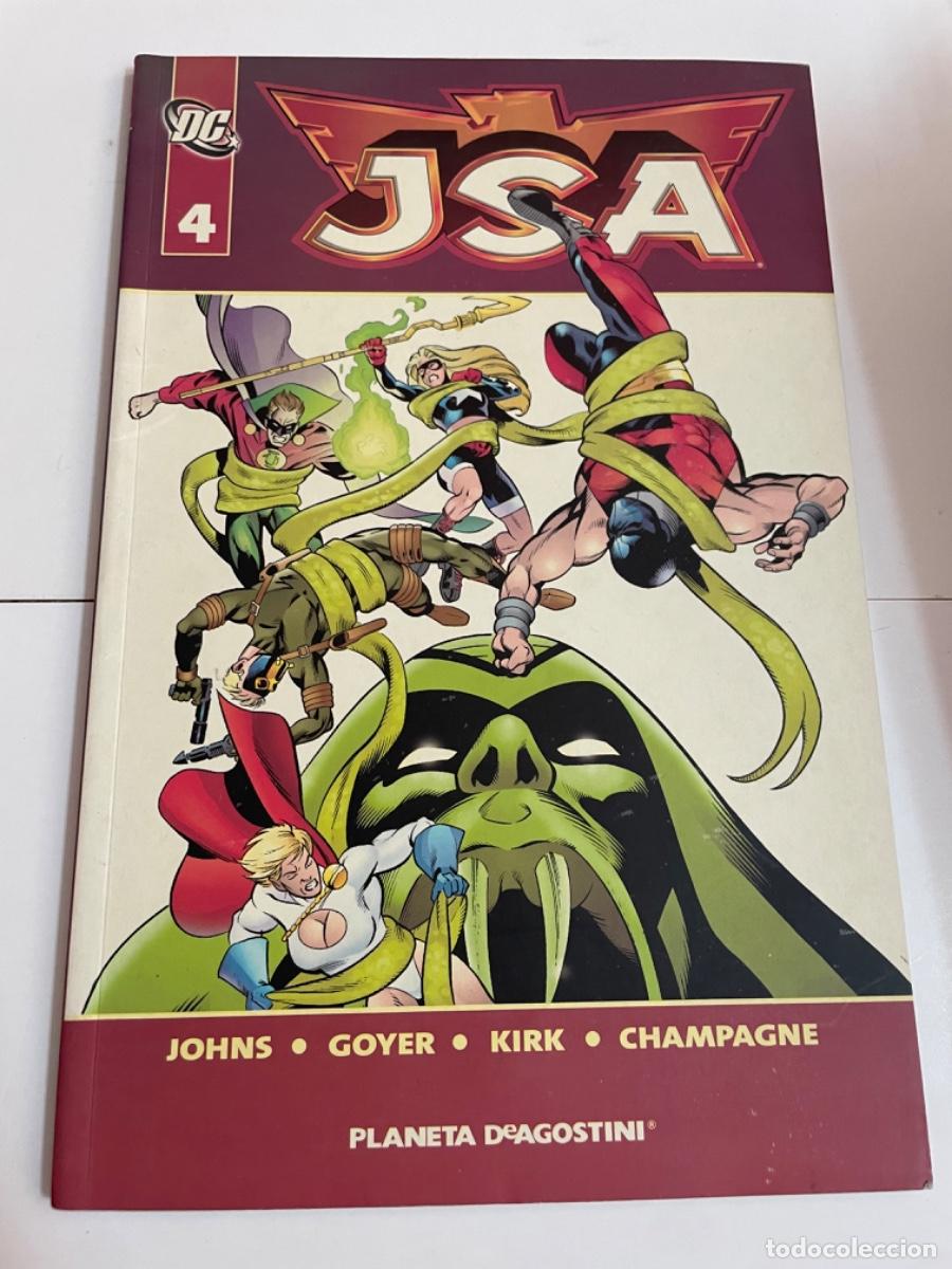 C&oacute;mics: JSA n.&ordm;4 EDITORIAL: planeta TOMO TAPA BLANDA - Foto 1