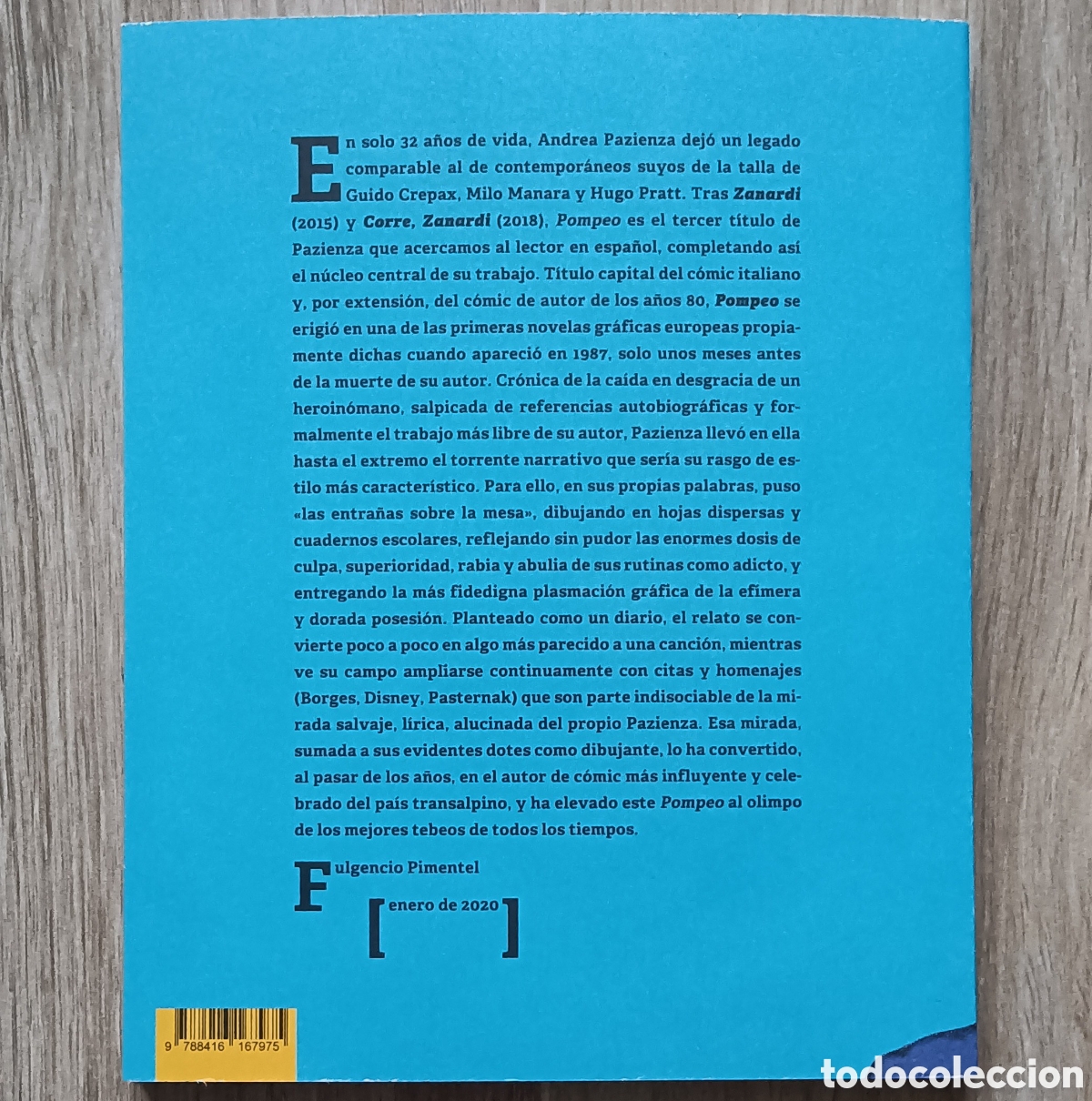 C&oacute;mics: Pazienza - Los &uacute;ltimos d&iacute;as de Pompeo - Foto 7