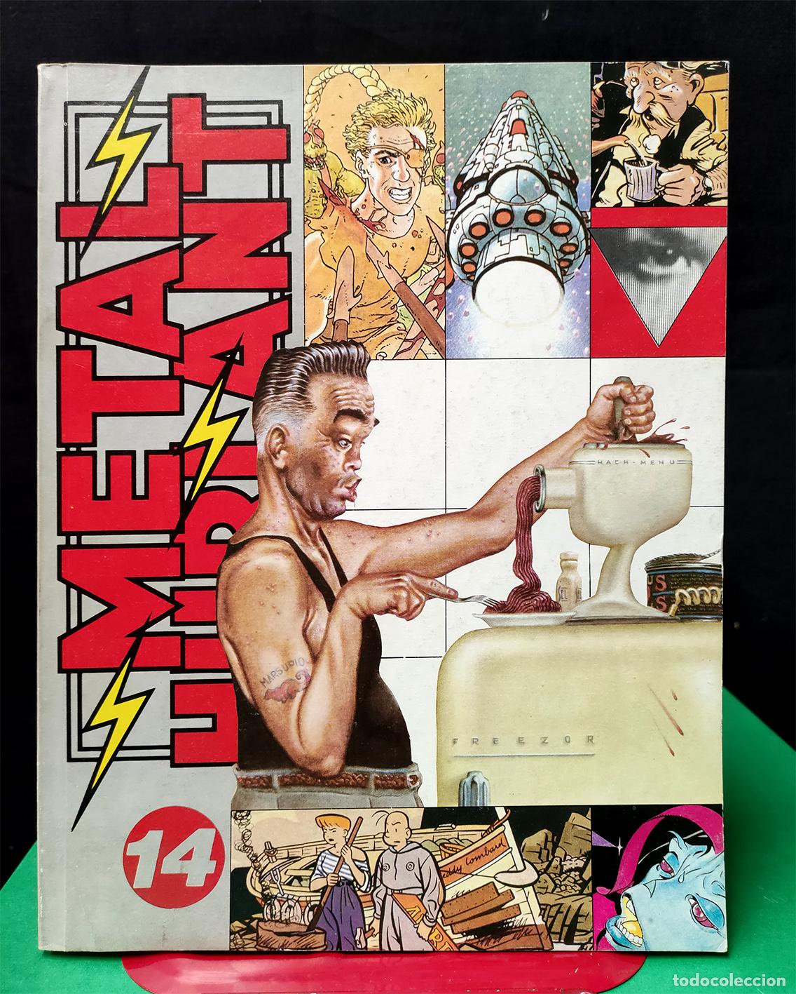 C&oacute;mics: METAL HURLANT 14 variante con los n&uacute;meros 42, 42 y 44 - Foto 1