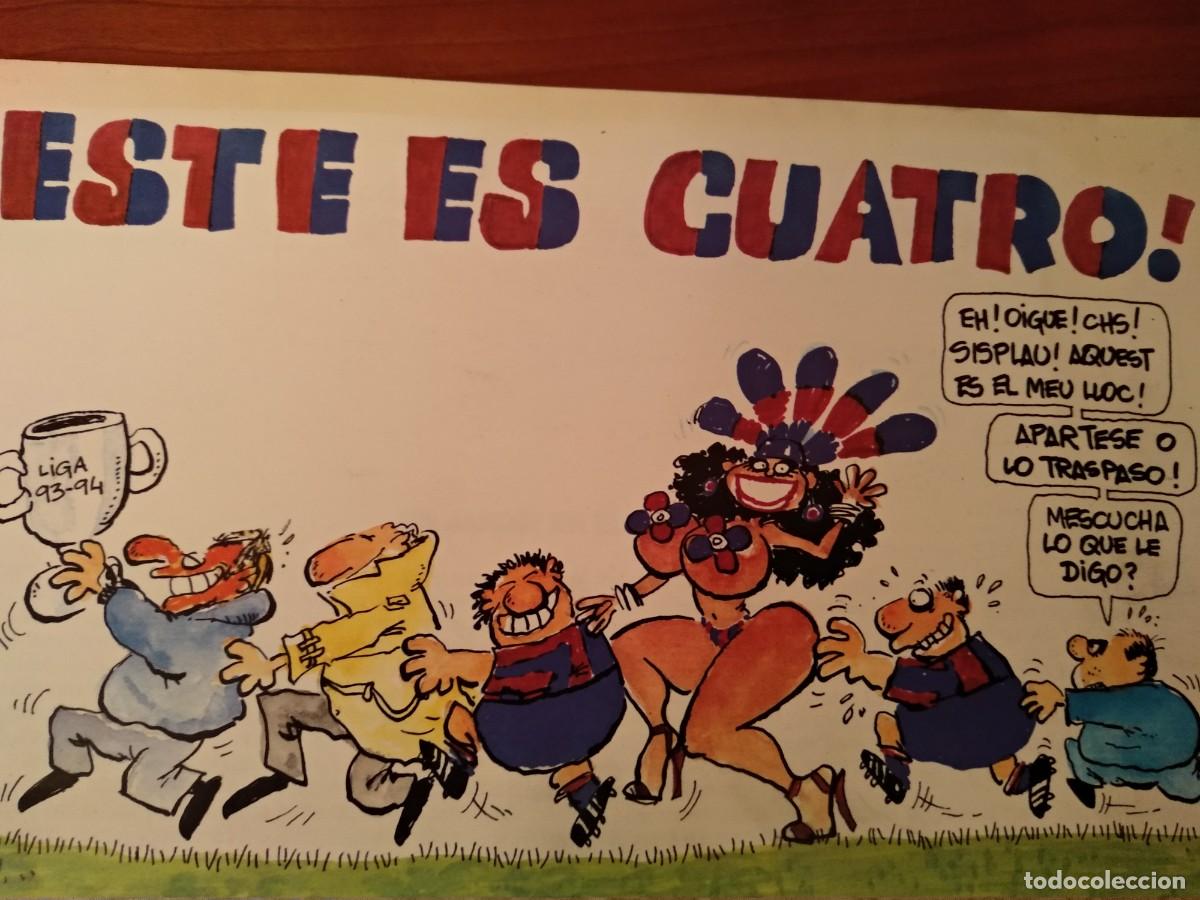 C&oacute;mics: C&Ograve;MIC DEL BAR&Ccedil;A, &rdquo;ESTE ES CUATRO&rdquo; OSCAR. 1994 - Foto 3