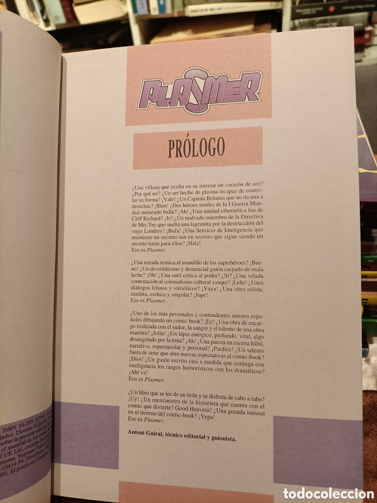 C&oacute;mics: 1994, Forum,Plasmer,En muy buen estado - Foto 7