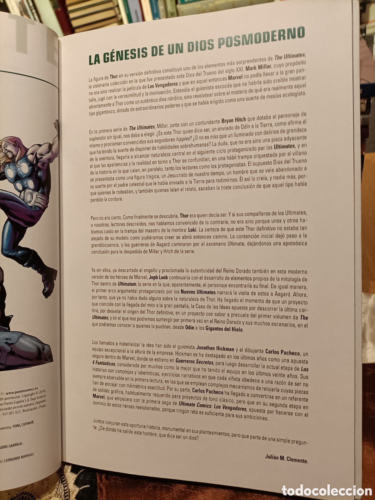 C&oacute;mics: 2011, Marvel,Ultimate Thor , Tapa dura - Foto 7