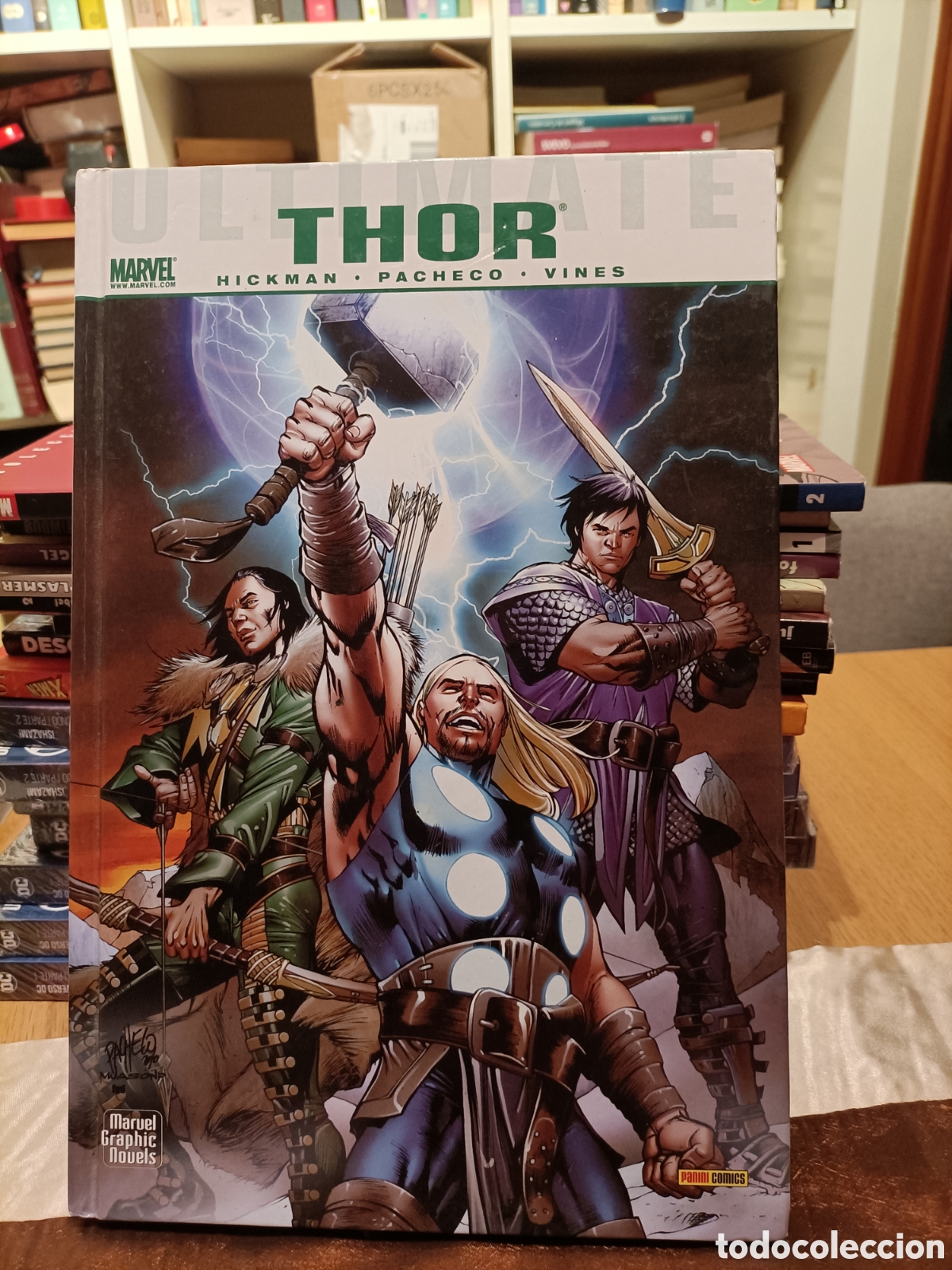 C&oacute;mics: 2011, Marvel,Ultimate Thor , Tapa dura - Foto 1