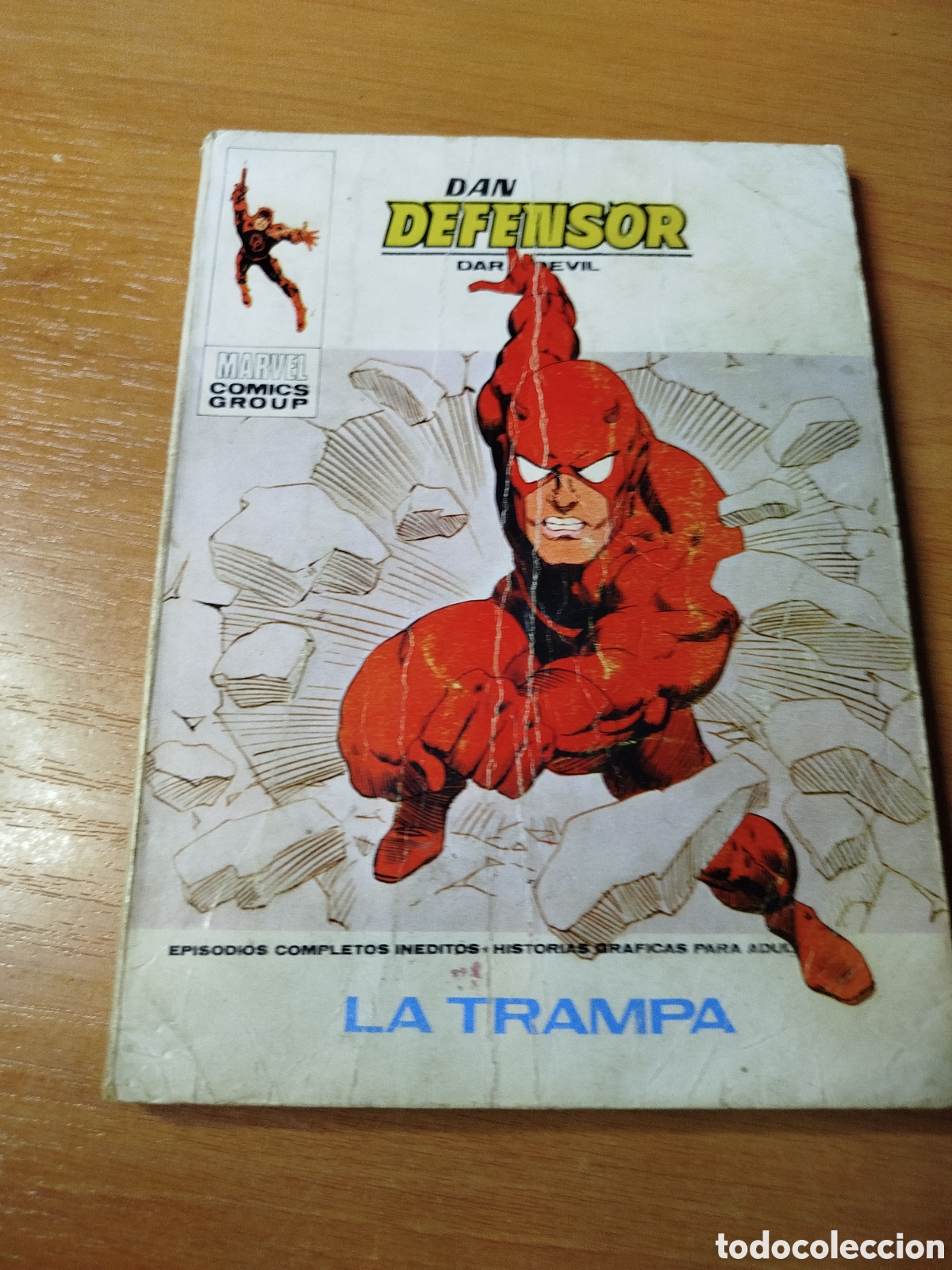 C&oacute;mics: La trampa. Dan defensor dar&eacute; devil. Marvel comics group. - Foto 1