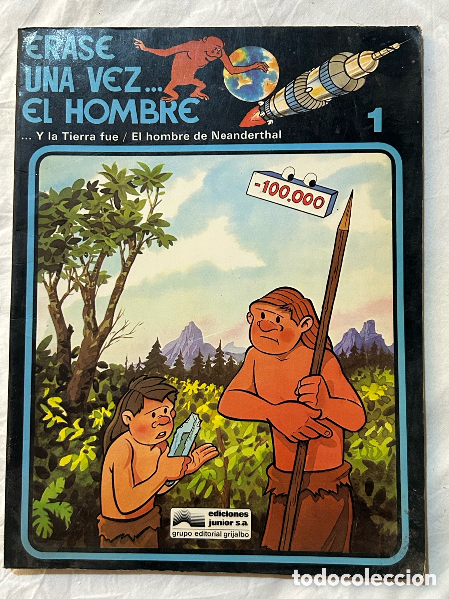 C&oacute;mics: &Eacute;rase una vez el hombre edici&oacute;nes junior n&uacute;mero 1 - Foto 1