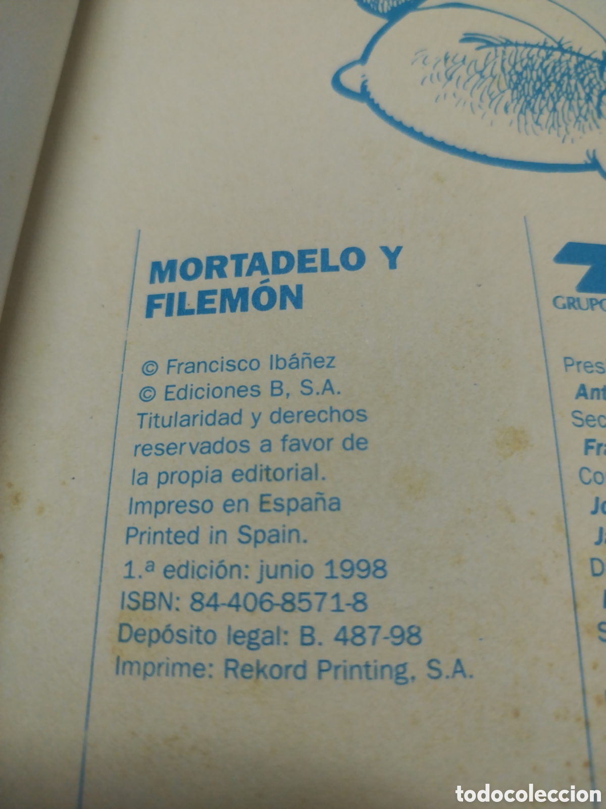 C&oacute;mics: MORTADELO Y FILEMON a&ntilde;o 1998 - Foto 2