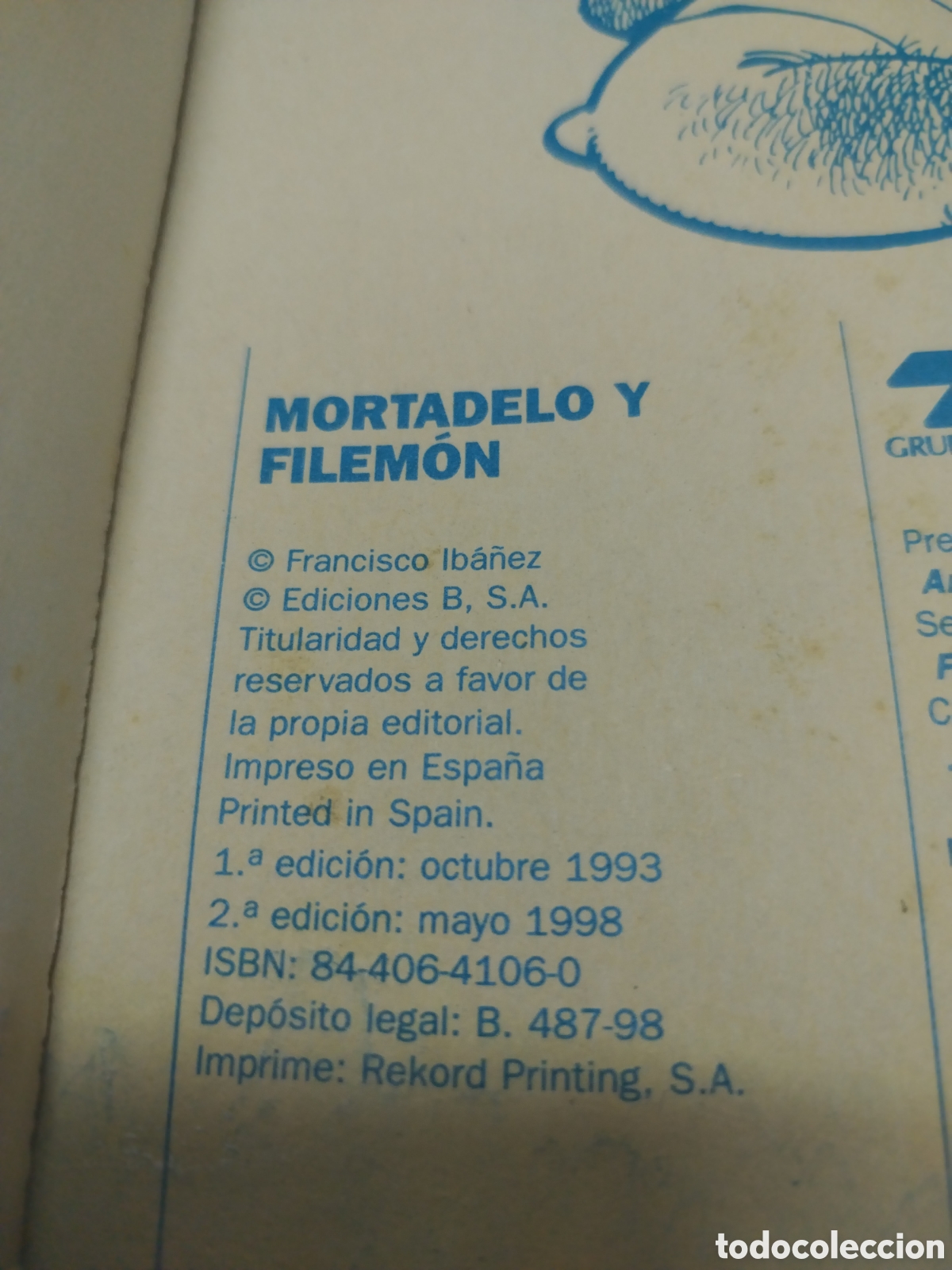 C&oacute;mics: MORTADELO Y FILEMON a&ntilde;o 1998 - Foto 2
