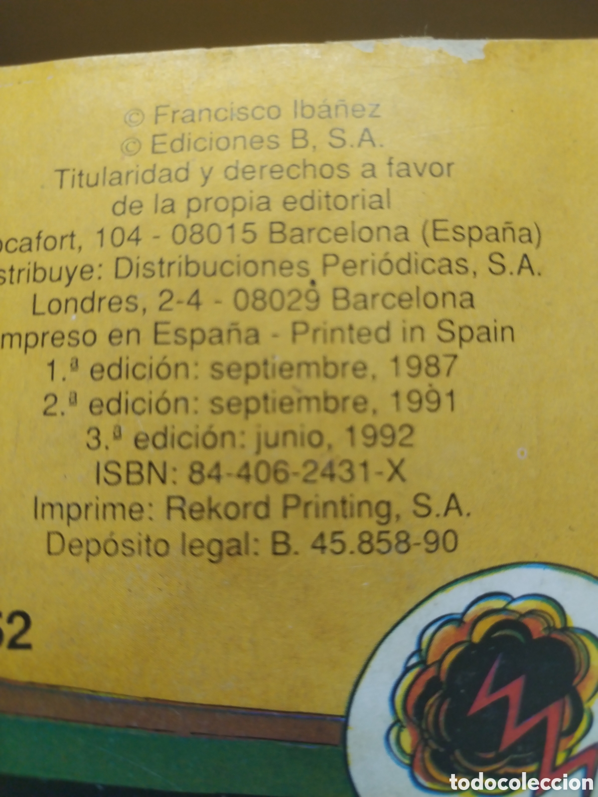 C&oacute;mics: MORTADELO Y FILEMON a&ntilde;o 1992 - Foto 2
