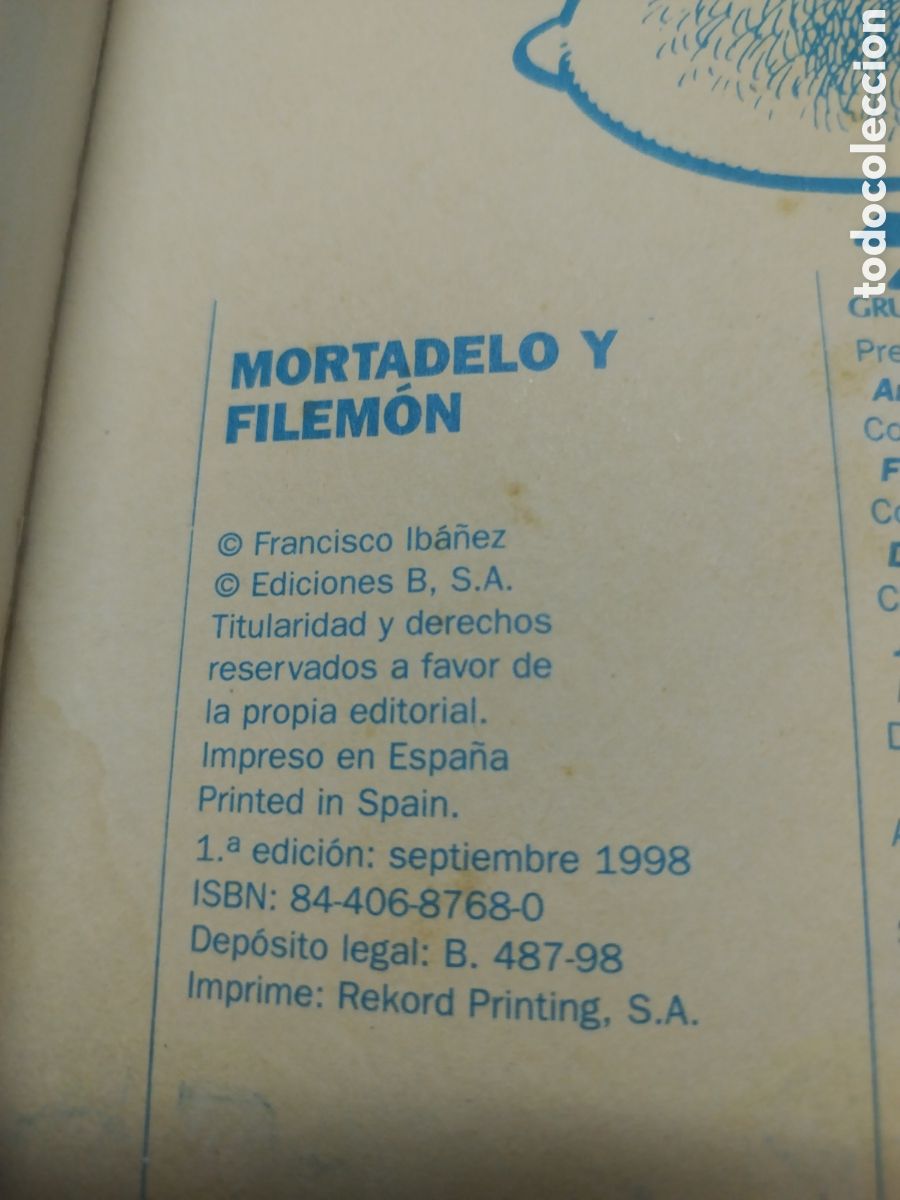 C&oacute;mics: MORTADELO Y FILEMON a&ntilde;o 1998 - Foto 2