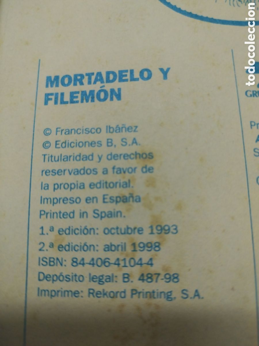 C&oacute;mics: MORTADELO Y FILEMON a&ntilde;o 1993 - Foto 2
