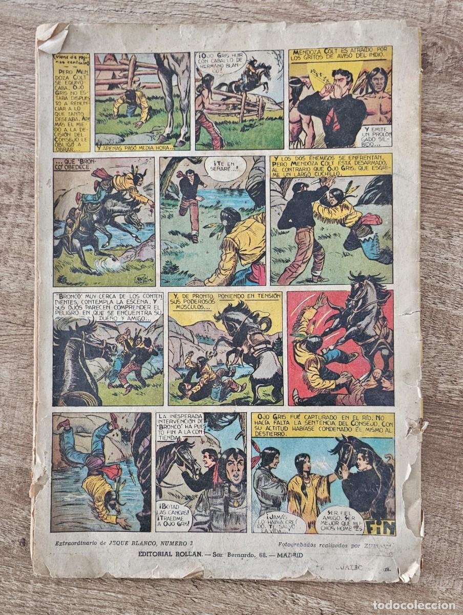 C&oacute;mics: Extraordinario Jeque Blanco - En poder de los pigmeos - Editorial Rollan Madrid - Original - Foto 2