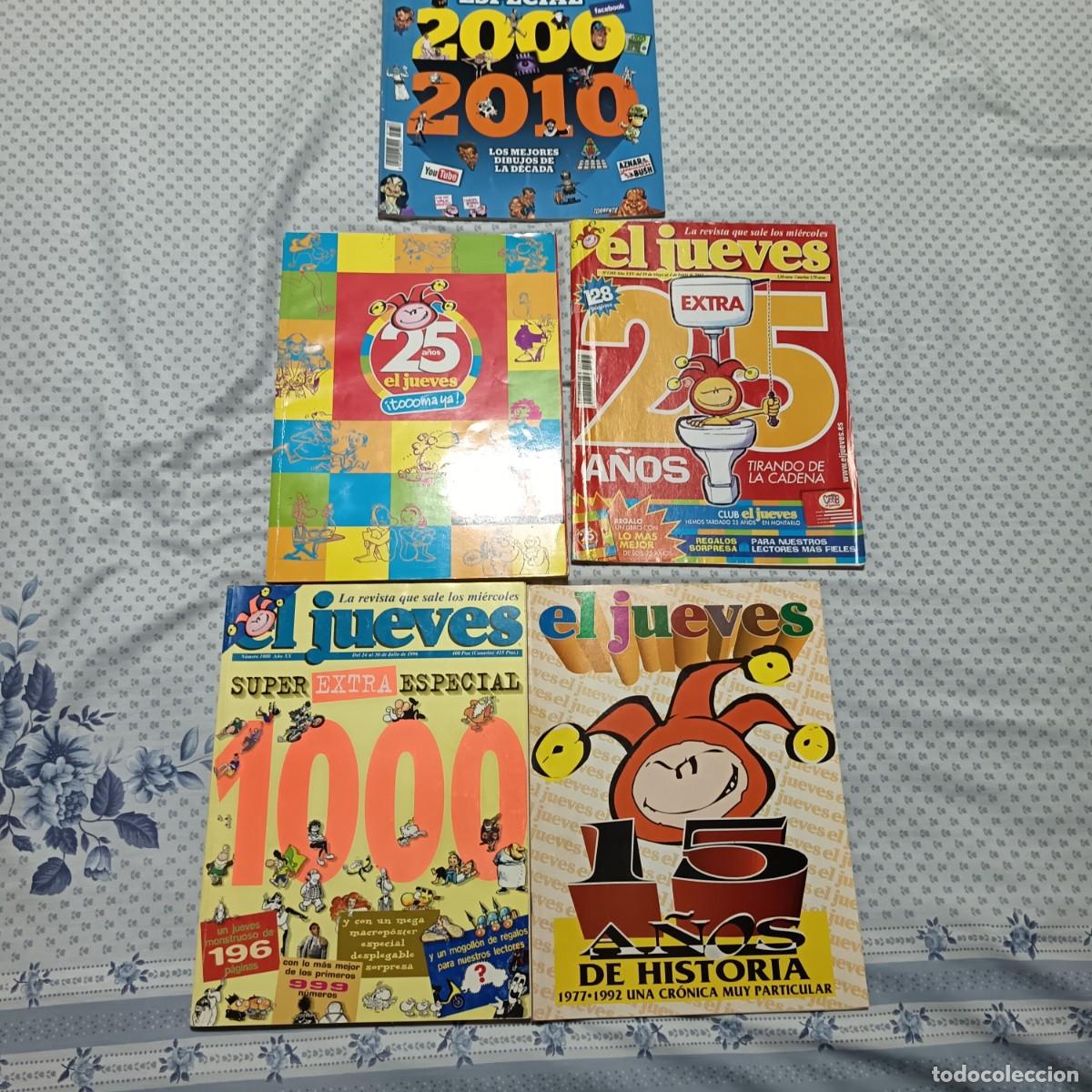 C&oacute;mics: EL JUEVES NUMEROS ESPECIALES DE ANIVERSARIOS - Foto 1