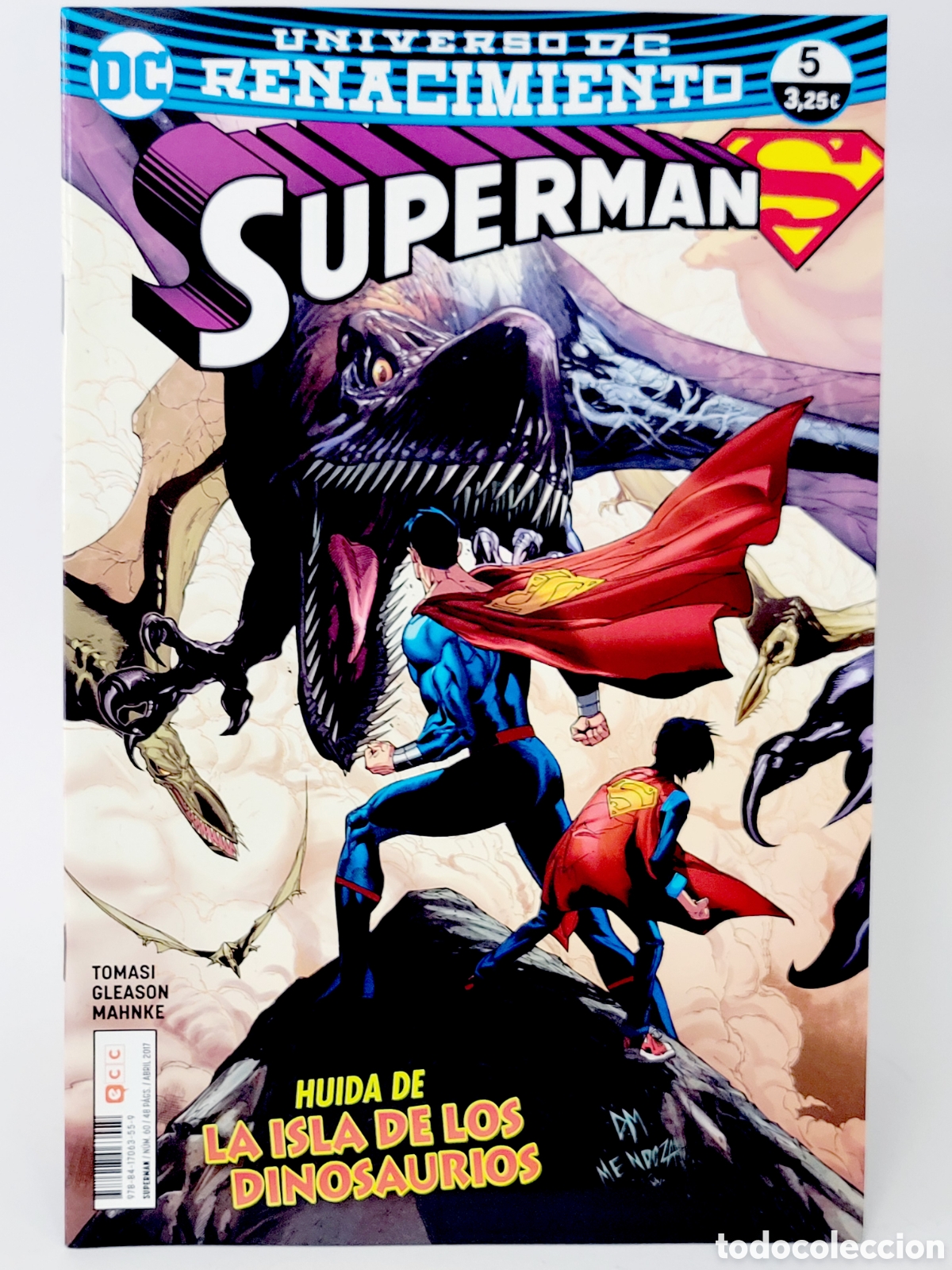 C&oacute;mics: C&Oacute;MIC DE KIOSCO SUPERMAN 5 UNIVERSO DC 60 ECC RENACIMIENTO GRAPA - Foto 1