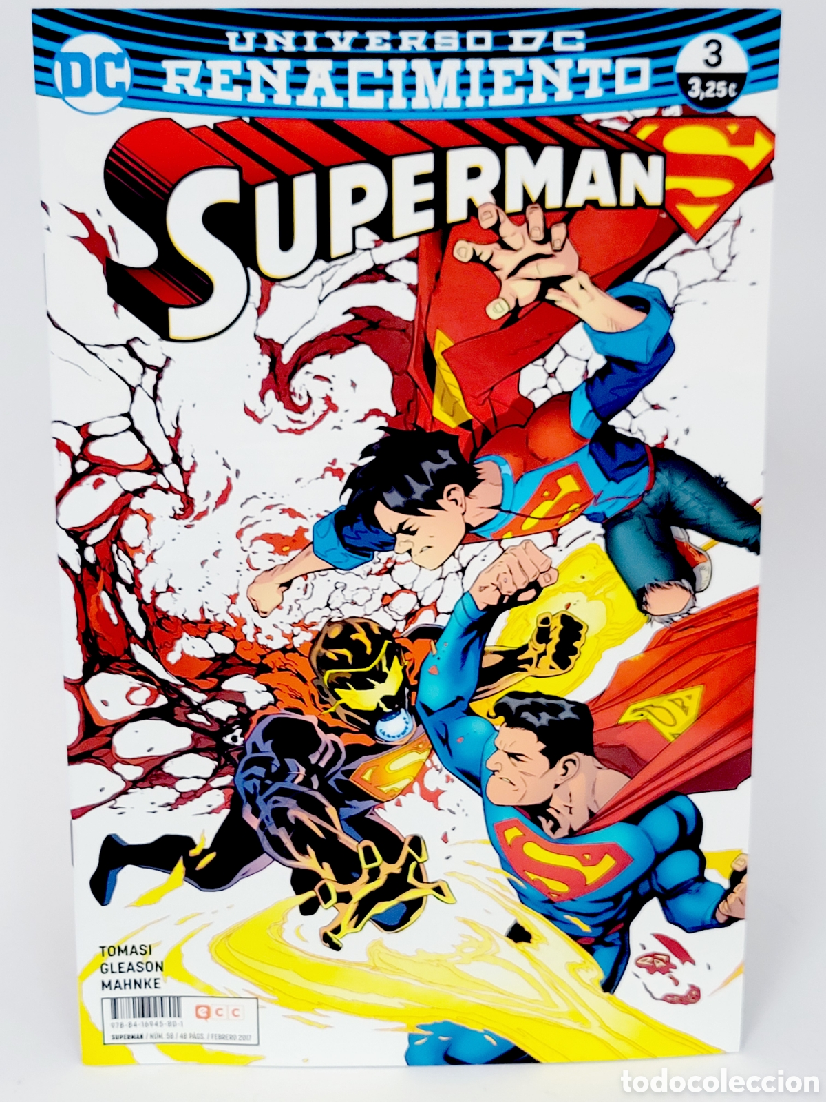 C&oacute;mics: C&Oacute;MIC DE KIOSCO SUPERMAN 3 UNIVERSO DC 58 EDICIONES ECC RENACIMIENTO GRAPA - Foto 1