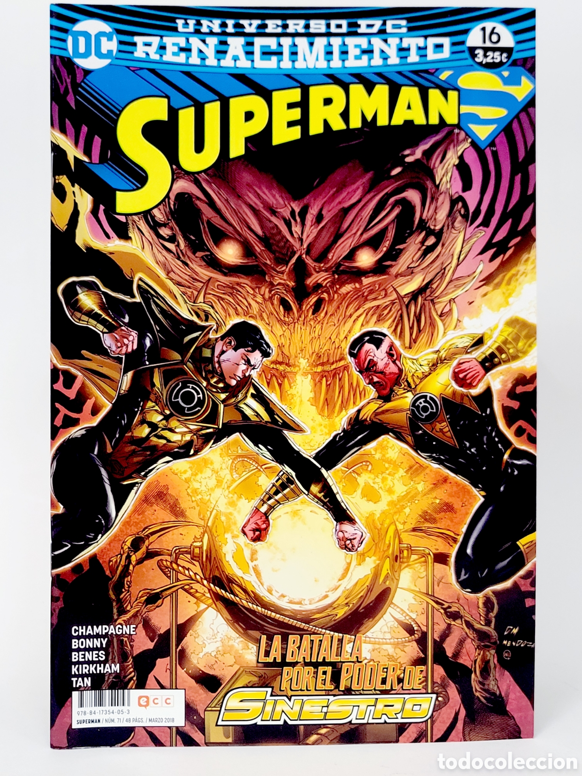 C&oacute;mics: C&Oacute;MIC DE KIOSCO SUPERMAN 16 UNIVERSO DC 71 EDICIONES ECC RENACIMIENTO GRAPA - Foto 1