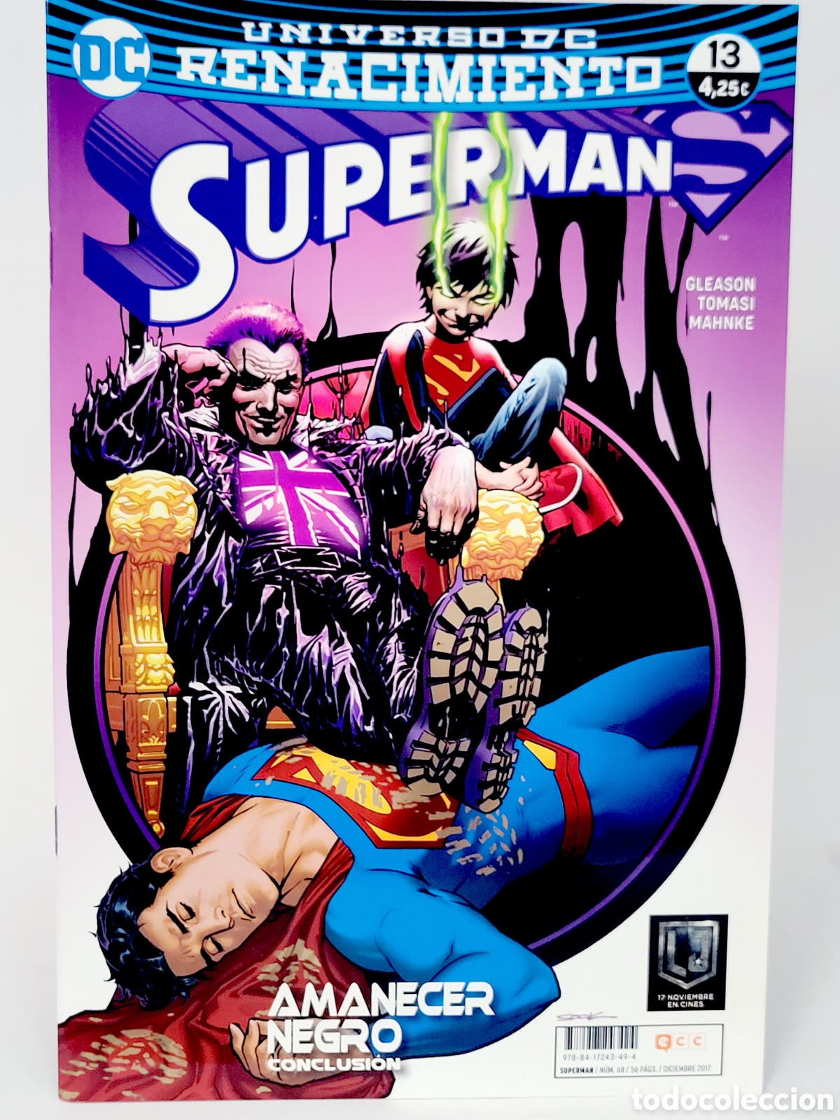 C&oacute;mics: C&Oacute;MIC DE KIOSCO SUPERMAN 13 UNIVERSO DC 68 EDICIONES ECC RENACIMIENTO GRAPA - Foto 1