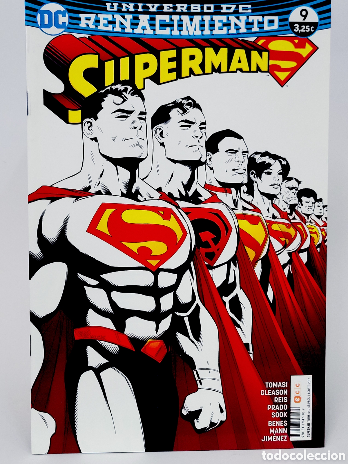 C&oacute;mics: C&Oacute;MIC DE KIOSCO SUPERMAN 9 UNIVERSO DC 64 EDICIONES ECC RENACIMIENTO GRAPA - Foto 1