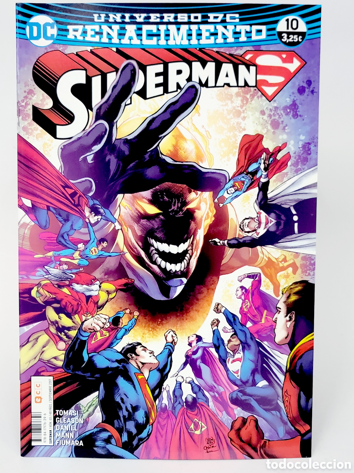C&oacute;mics: C&Oacute;MIC DE KIOSCO SUPERMAN 10 UNIVERSO DC 65 EDICIONES ECC RENACIMIENTO GRAPA - Foto 1