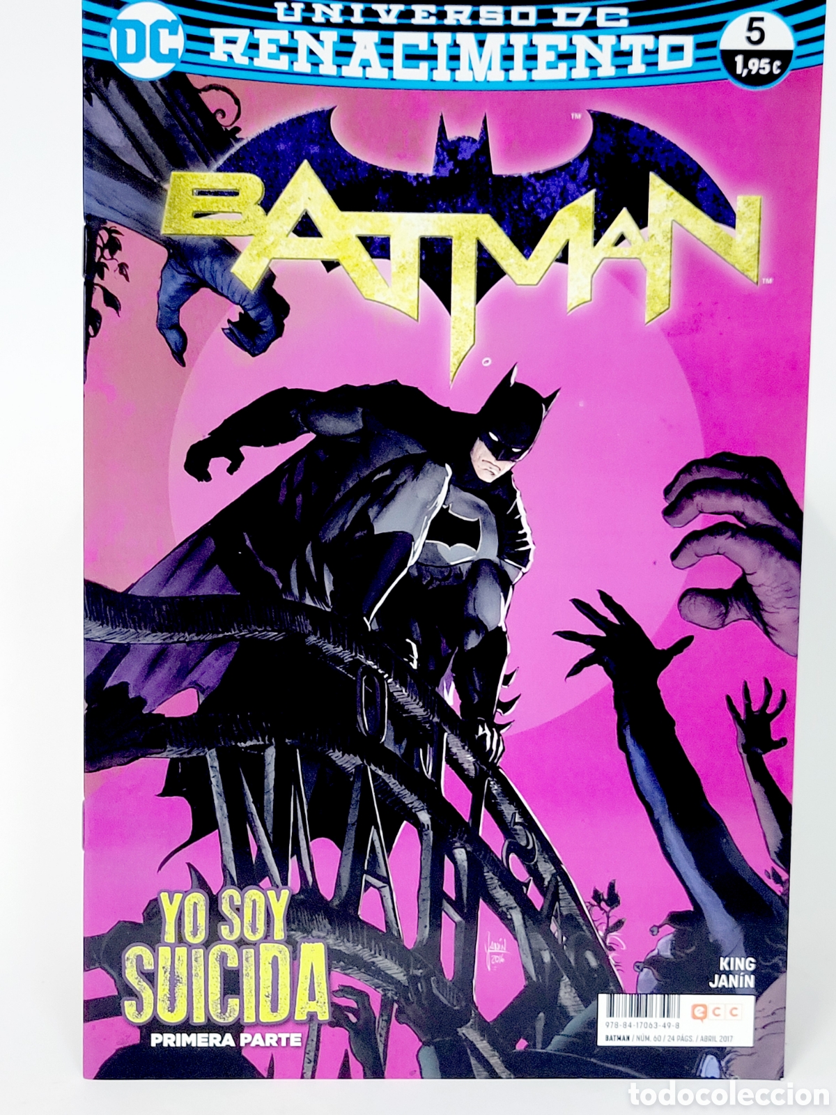 C&oacute;mics: C&Oacute;MIC DE KIOSCO BATMAN 5 UNIVERSO DC 60 ECC RENACIMIENTO GRAPA - Foto 1