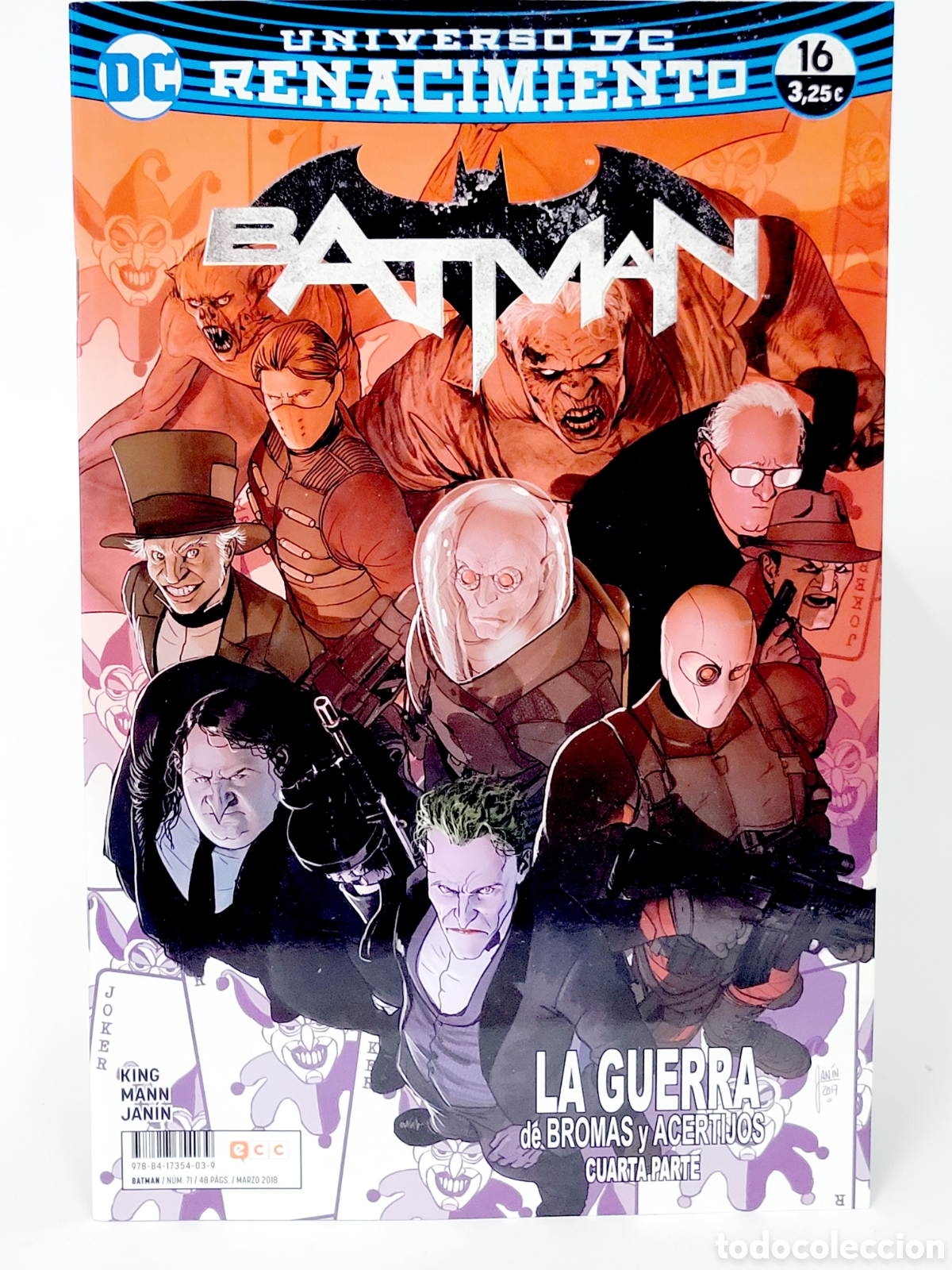 C&oacute;mics: C&Oacute;MIC DE KIOSCO BATMAN 16 UNIVERSO DC 71 RENACIMIENTO ECC GRAPA - Foto 1