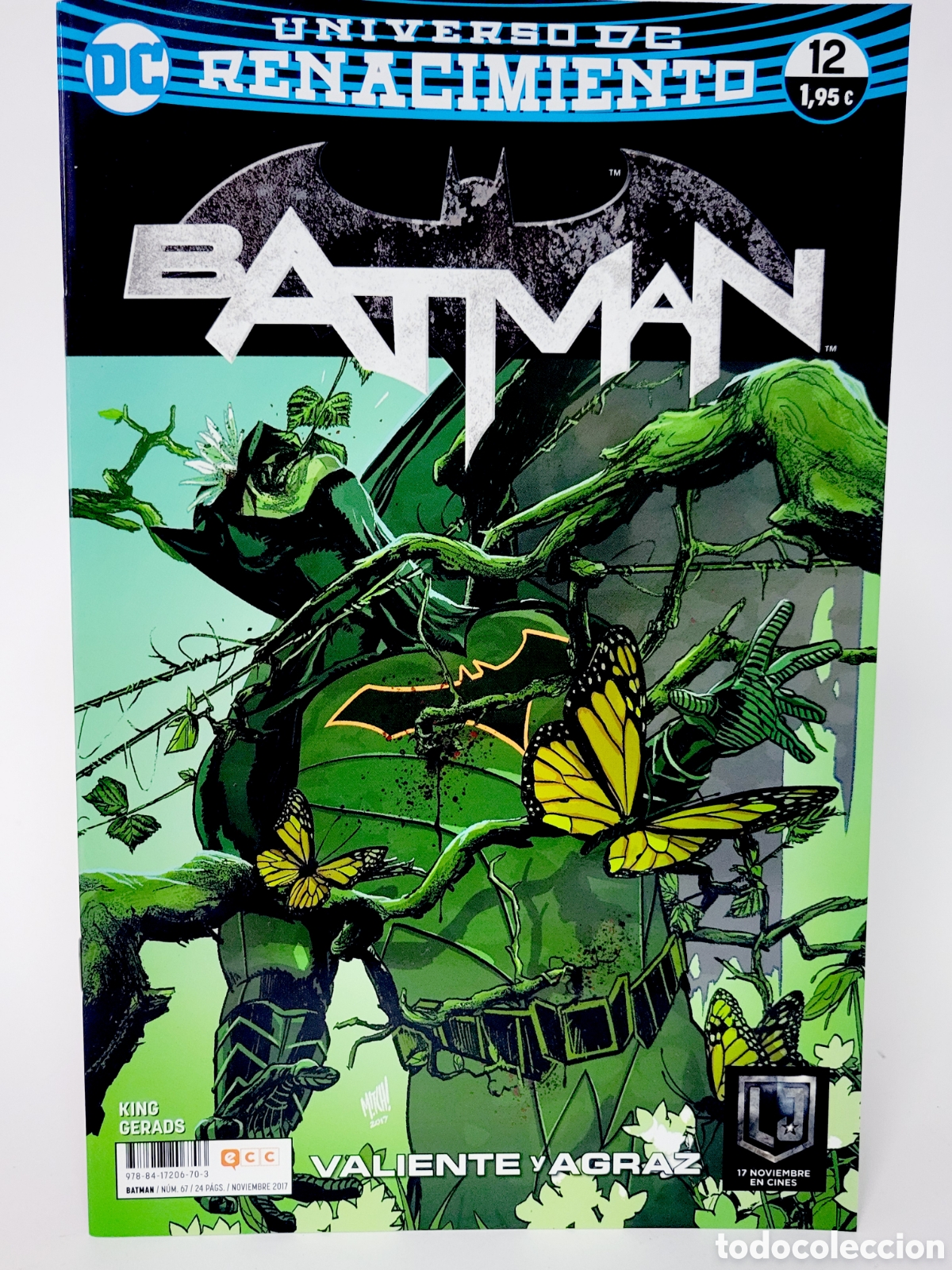 C&oacute;mics: C&Oacute;MIC DE KIOSCO BATMAN 12 UNIVERSO DC 67 RENACIMIENTO ECC GRAPA - Foto 1