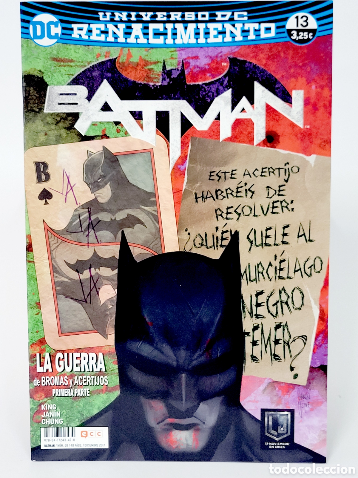 C&oacute;mics: C&Oacute;MIC DE KIOSCO BATMAN 13 UNIVERSO DC 68 RENACIMIENTO ECC GRAPA - Foto 1