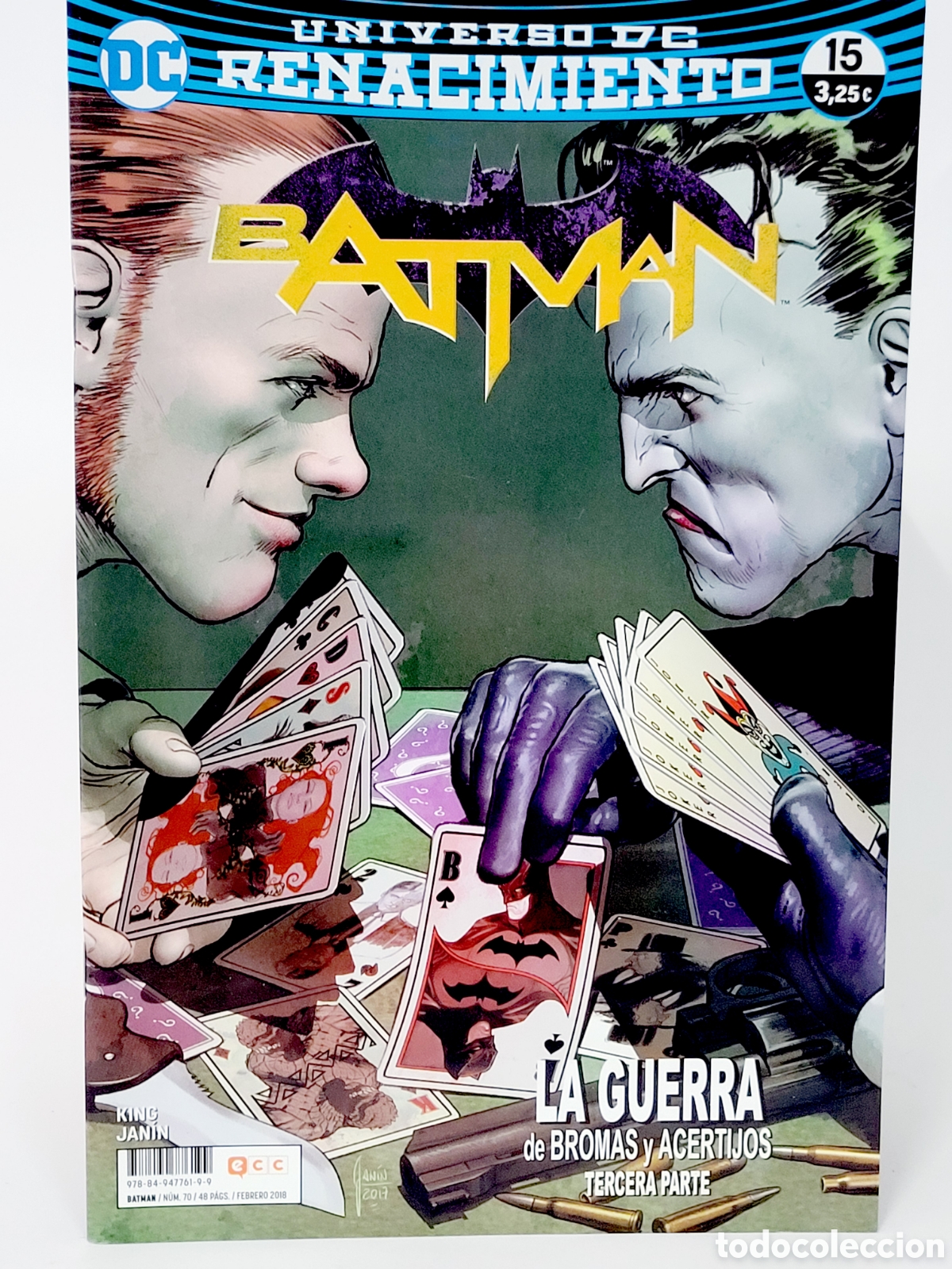 C&oacute;mics: C&Oacute;MIC DE KIOSCO BATMAN 15 UNIVERSO DC 70 RENACIMIENTO ECC GRAPA - Foto 1