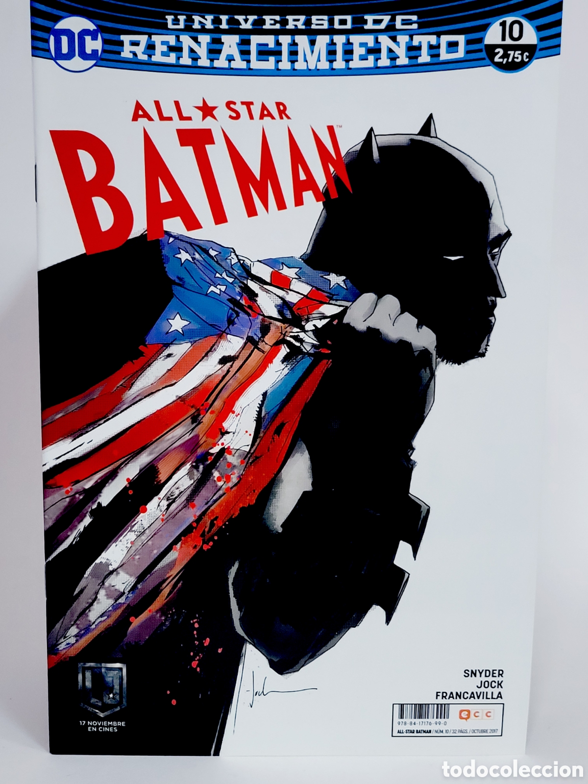 C&oacute;mics: C&Oacute;MIC DE KIOSCO ALL STAR BATMAN 10 UNIVERSO DC 10 RENACIMIENTO ECC GRAPA - Foto 1