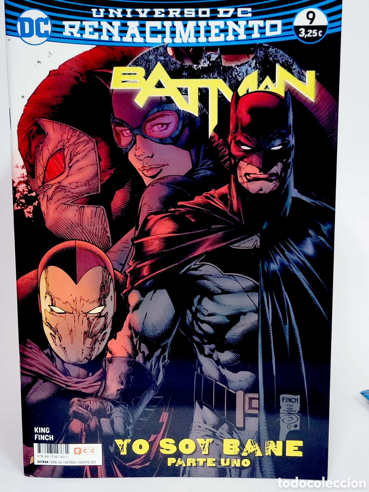 C&oacute;mics: C&Oacute;MIC DE KIOSCO BATMAN 9 UNIVERSO DC 64 RENACIMIENTO ECC GRAPA - Foto 1