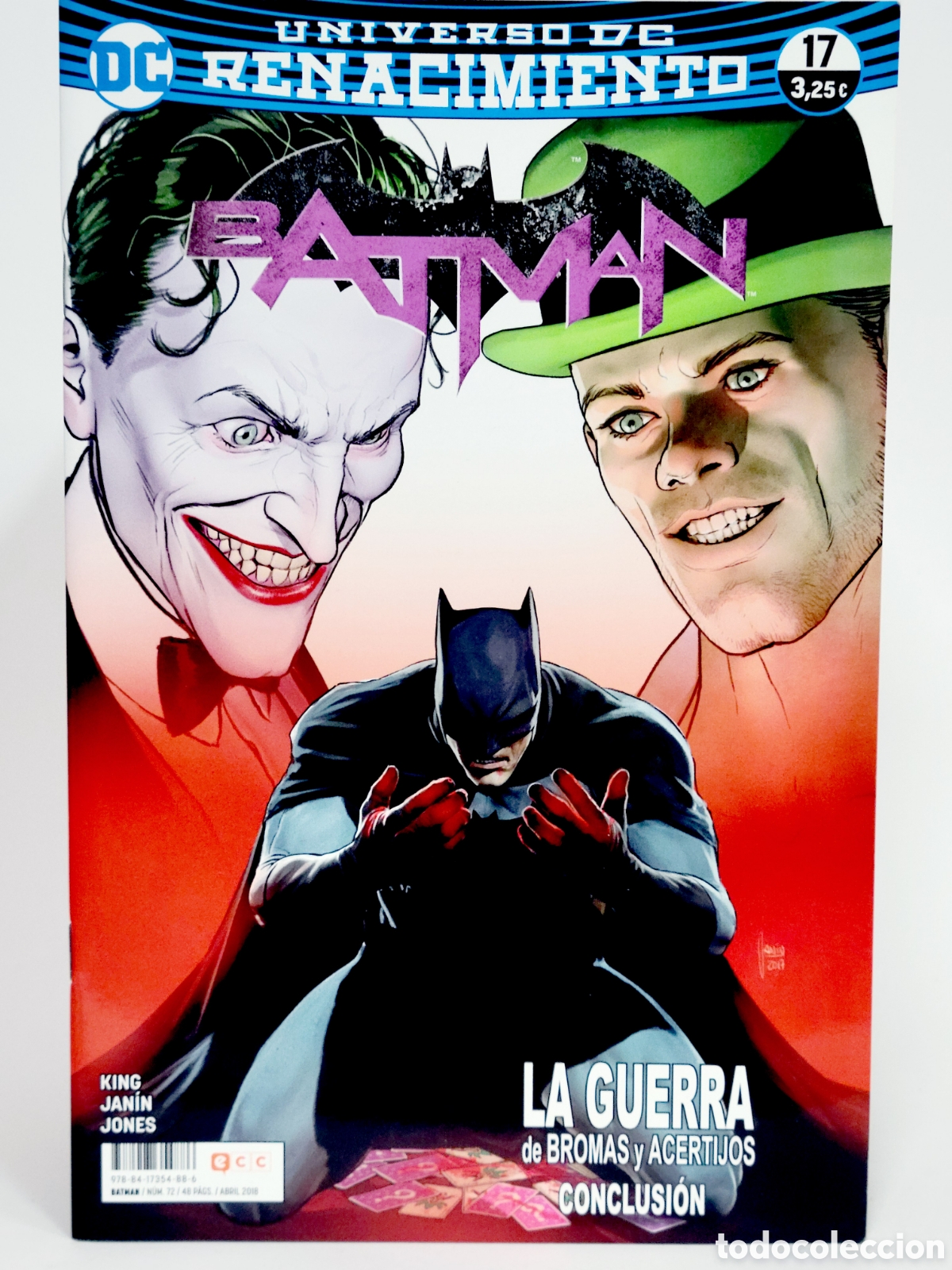 C&oacute;mics: C&Oacute;MIC DE KIOSCO BATMAN 17 UNIVERSO DC 72 RENACIMIENTO ECC GRAPA - Foto 1