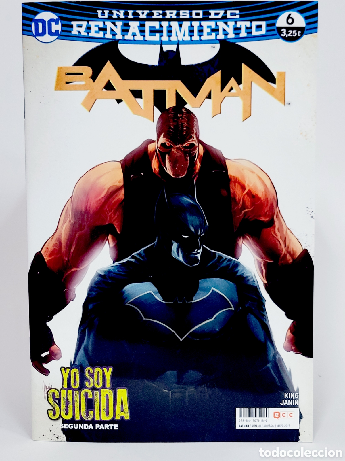 C&oacute;mics: C&Oacute;MIC DE KIOSCO BATMAN 6 UNIVERSO DC 61 RENACIMIENTO ECC GRAPA - Foto 1
