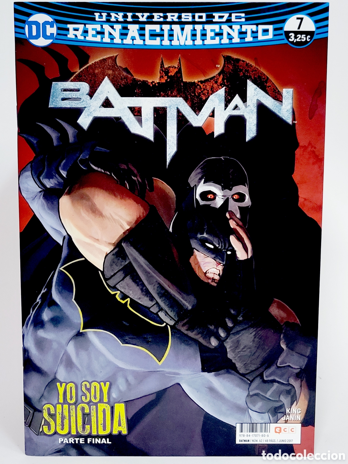 C&oacute;mics: C&Oacute;MIC DE KIOSCO BATMAN 7 UNIVERSO DC 62 RENACIMIENTO ECC GRAPA - Foto 1