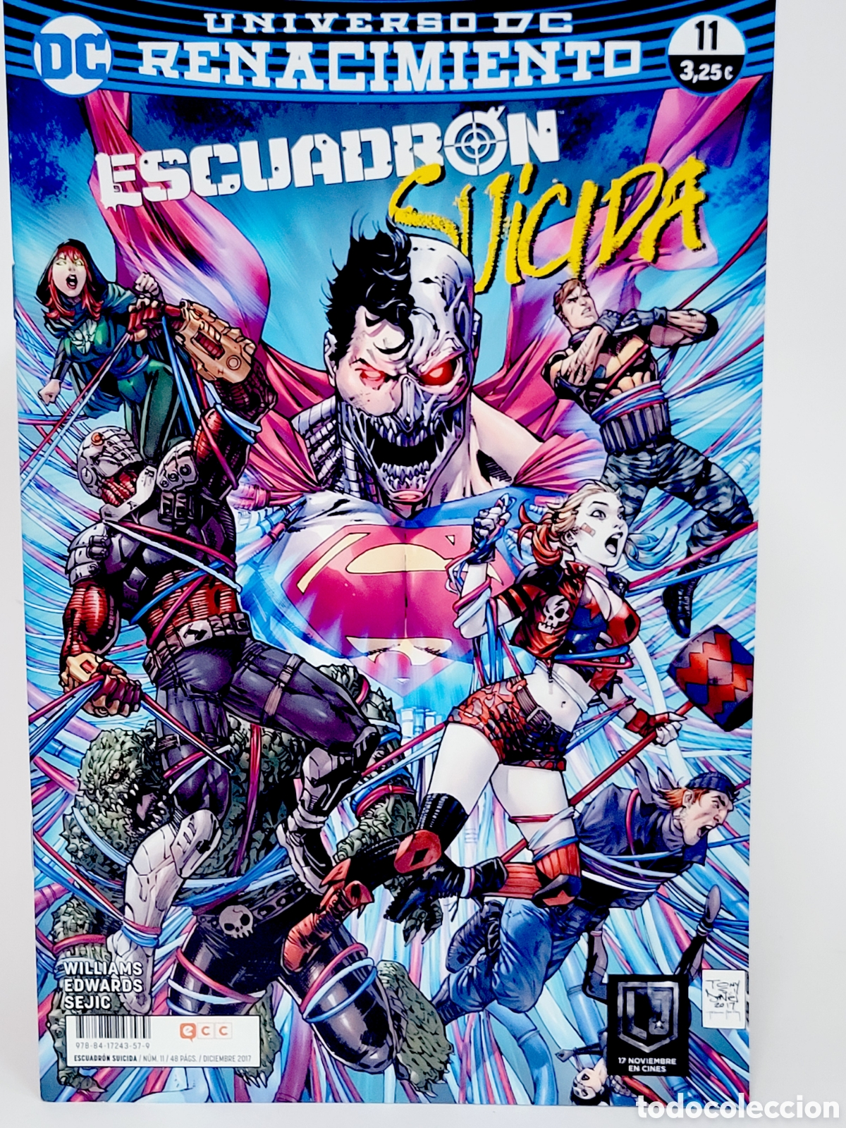 C&oacute;mics: C&Oacute;MIC DE KIOSCO ESCUADR&Oacute;N SUICIDA 11 UNIVERSO DC RENACIMIENTO ECC GRAPA - Foto 1