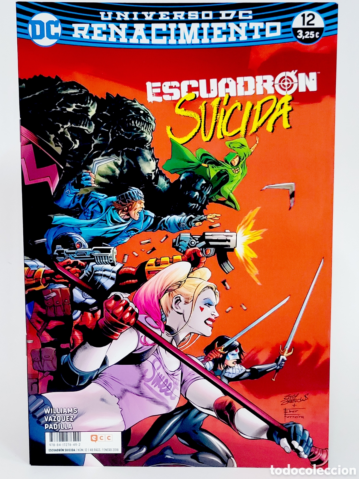 C&oacute;mics: C&Oacute;MIC DE KIOSCO ESCUADR&Oacute;N SUICIDA 12 UNIVERSO DC RENACIMIENTO ECC GRAPA - Foto 1